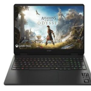 HP OMEN Intel Core 7 240H - (24 GB/1 TB SSD/Windows 11 Home/8 GB Graphics/NVIDIA GeForce RTX 5050) 16-am0277TX Gaming Laptop (16 Inch, Shadow Black, Black Chrome Logo, 2.43 Kg, with MS Office)
