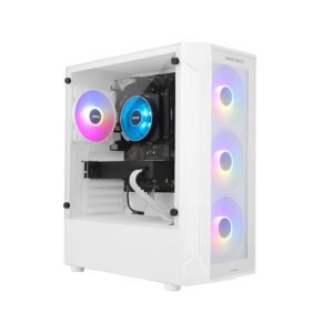 METHEI Gaming CPU for Desktop Computer Editing (Core i7-12th Generation-12700F // RTX 8GB 3050 Graphics Card // 32 GB DDR4 RAM // 1TB SSD//Win 11 // Ms Office // 5G WiFi & BT)